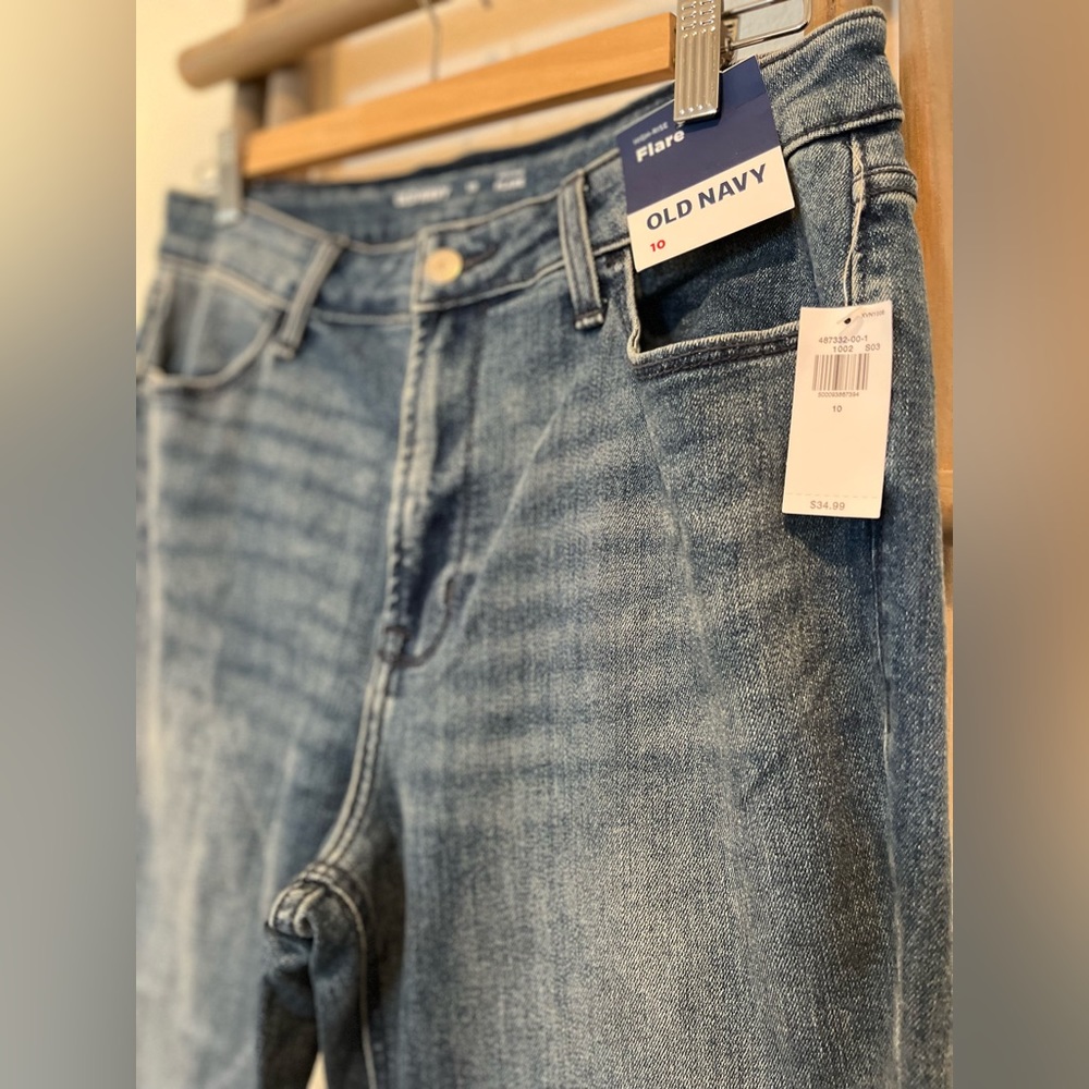 Old Navy High Rise Flare Jeans Size 10